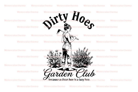 Dirty Hoes Garden Club SVG Review: Humor Meets Craft in Embroidery Design