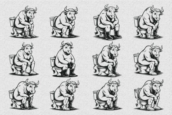 Funny Bull on Toilet SVG Bundle: A Designer’s Real-World Embroidery Review