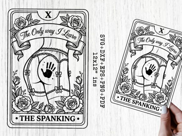 Funny Mature Tarot Card SVG Review for Real Embroidery Projects