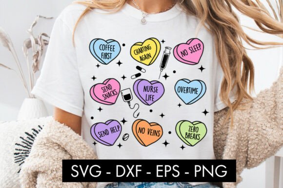 Funny Nurse Candy Heart SVG PNG: A Practical Designer's Review