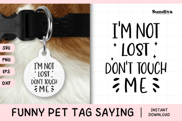 Funny Pet Tag Saying SVG 10 Review: A Playful Embroidery Pick for Pet Lovers