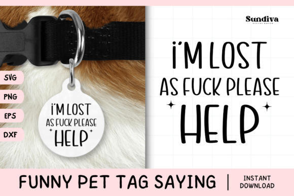 Funny Pet Tag Saying SVG 12 Review: A Playful Touch for Pet Lovers’ Crafts