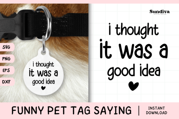 Funny Pet Tag Saying SVG 22 Review for Real Embroidery Projects