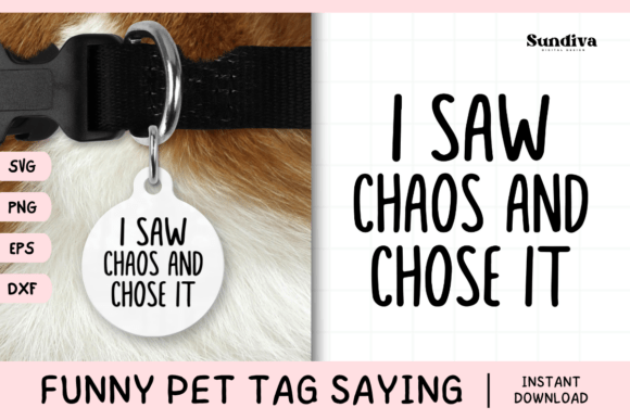 Funny Pet Tag Saying SVG 24 Review for Real Embroidery Projects