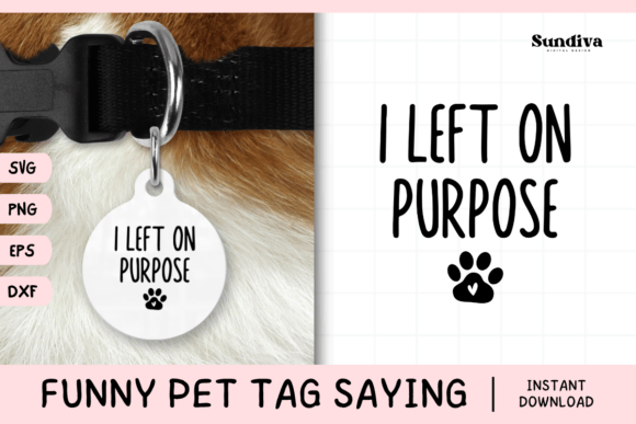 Funny Pet Tag Saying SVG 35 Review for Real Embroidery Projects