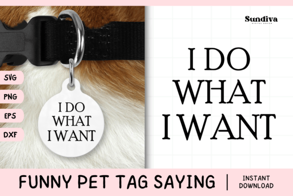 Funny Pet Tag Saying SVG 45 Review for Real Embroidery Projects