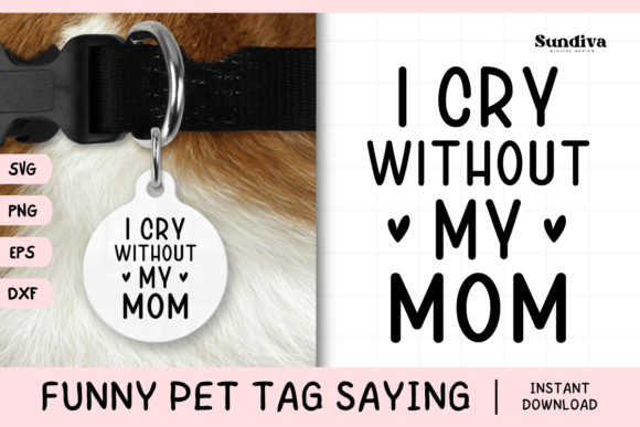 Funny Pet Tag Saying SVG 48 Review for Real Embroidery Projects