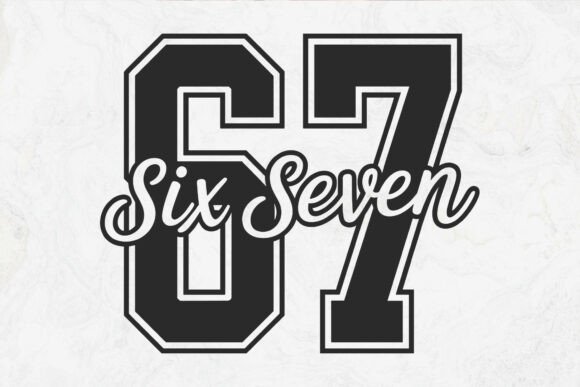 Funny Six Seven Meme SVG Review for Real Embroidery Projects
