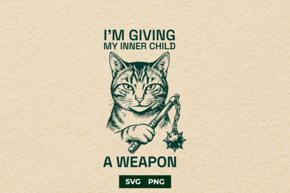 Inner Child Weapon Cat SVG: A Designer's Real Talk Review